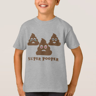 極度のPooper Emoji Tシャツ