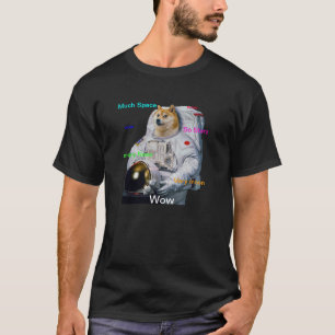 極度のShibeの宇宙飛行士の総督 Tシャツ
