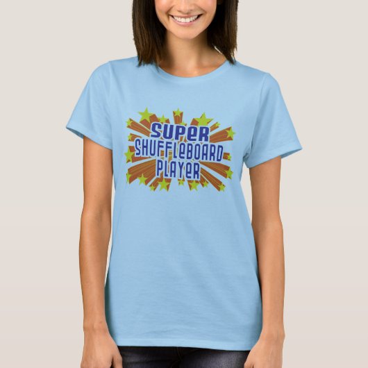 極度のShuffleboardプレーヤー Tシャツ (正面)