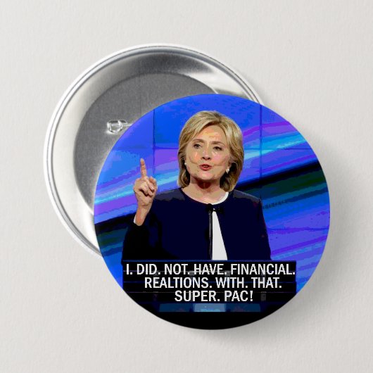 極度Pac大統領 缶バッジ (正面&裏面)