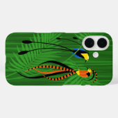 極彩色の極楽鳥 Case-Mate iPhoneケース (裏面 (横))