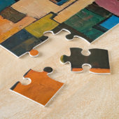 極彩色フクロウジグソーパズル ジグソーパズル (側面)