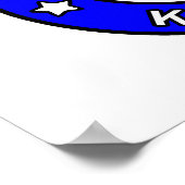 極心空手 ポスター (角)