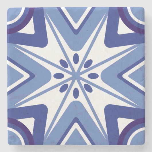 極性スターバスト ストーンコースター (正面)