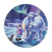 極性パール カッティングボード (正面)