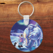 極性パール キーホルダー (正面)