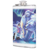 極性パール フラスク (左)