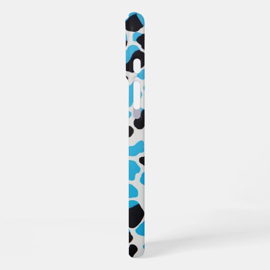 極性プリント iPhoneケース (左側面)