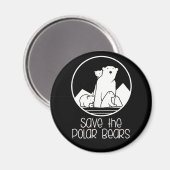 極性ベア支持磁石 マグネット (正面/裏面)