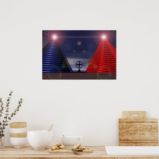 極性 ポスター (キッチン)