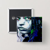 極性： kerica 缶バッジ (正面&裏面)