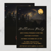 極悪なハロウィンパーティーの招待状 招待状 (正面/裏面)