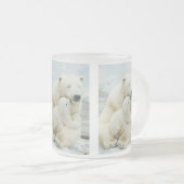 "極愛"マグカップ フロストグラスマグカップ (正面右)