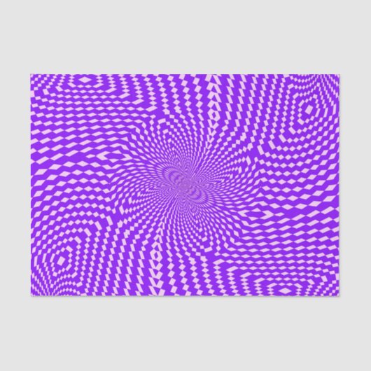 極方形マンダラストライプパターン 薄葉紙 (正面)