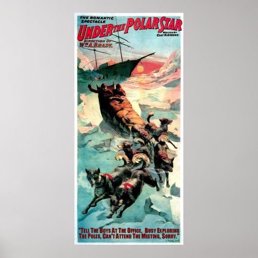 極星の下で ポスター (正面)