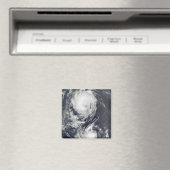 極東に接近する二つの台風 マグネット (インサイチュ (食洗機))