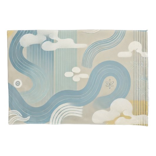 極東デュベデザイン 枕カバー (正面)