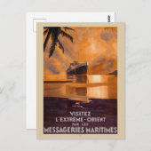 極東ヴィンテージポスター1931 ポストカード (正面/裏面)