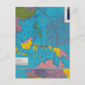 極東地中海の面 ポストカード (正面)