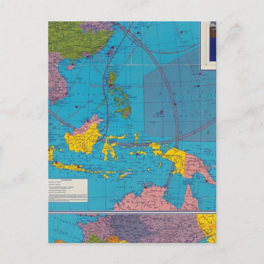 極東地中海の面 ポストカード (正面)