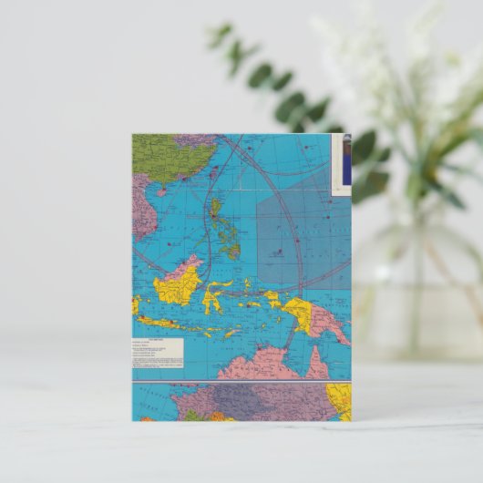 極東地中海の面 ポストカード (スタンド正面)