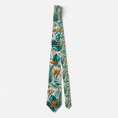 極楽の熱帯性園鳥 ネクタイ (正面)