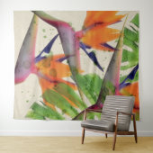 極楽の熱帯鳥 タペストリー (インサイチュ(横))