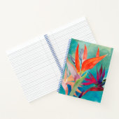 極楽の生き生きとした鳥 ノートブック (内部)