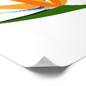 極楽の花の鳥 ポスター (角)