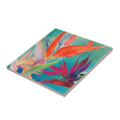 極楽の鮮やかな鳥 タイル (側面)