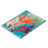 極楽の鮮やかな鳥 ノートブック (左側)