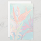 極楽の鮮やかな鳥 便箋 (正面/裏面)