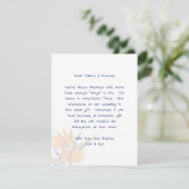 極楽の鳥がメッセージを願う エンクロージャーカード (スタンド正面)