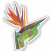 極楽の鳥の日 シール (正面)