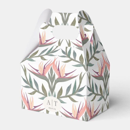 極楽受賞箱に入ったラブバード フェイバーボックス (正面サイド)