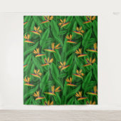 極楽園の夜鳥 タペストリー (正面)