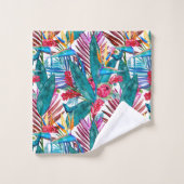 極楽熱帯鳥 バスタオルセット (ウォッシュタオル)