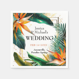 極楽至福の鳥 スタンダードカクテルナプキン