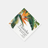 極楽至福の鳥 スタンダードカクテルナプキン (角)