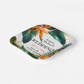 極楽至福の鳥 ペーパープレート (傾斜あり)