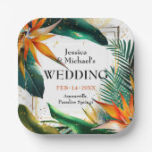 極楽至福の鳥 ペーパープレート (正面)