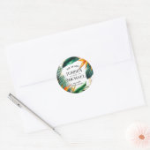 極楽至福の鳥 ラウンドシール (封筒)