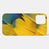 極楽花の黄色い青と赤い鳥 Case-Mate iPhoneケース (裏面 (横))