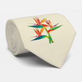 極楽鳥のトリオ ネクタイ (ロール)