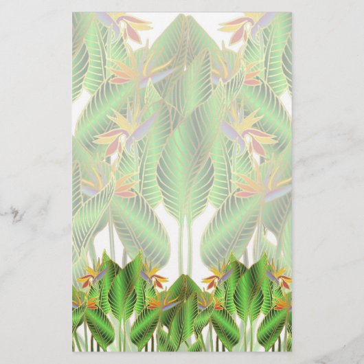 極楽鳥の花 チラシ (裏面)