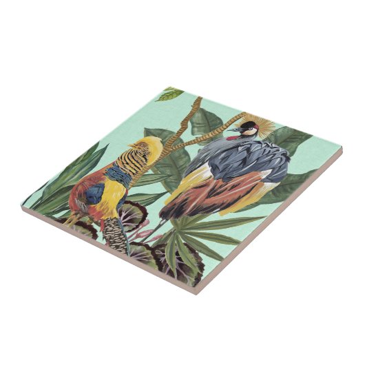 極楽鳥大鳥 タイル (側面)