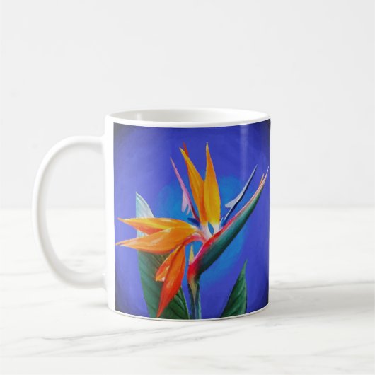 極楽鳥花 コーヒーマグカップ (左)