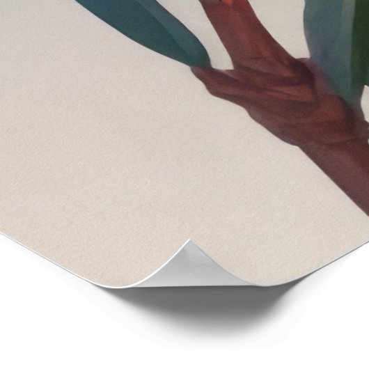 極楽鳥花 ポスター (角)