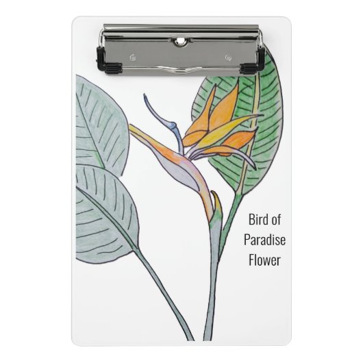 極楽鳥花 ミニクリップボード (正面)