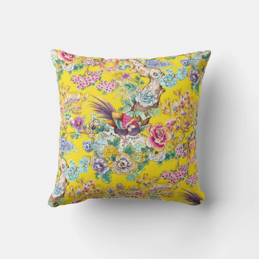 極楽鳥 クッション (裏面)